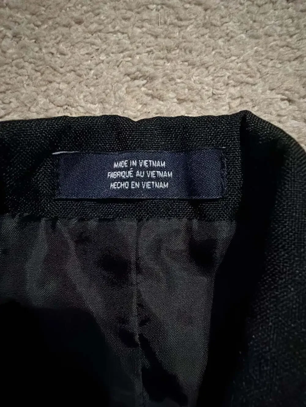 Nautica Boys Size 4 Regular Black Dress Suit Jacket